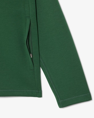 Camisola Desportiva El&aacute;stica com Capuz e com Fecho