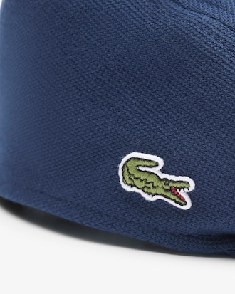 Boina Petit Piqu&eacute; com Crocodilo Bordado