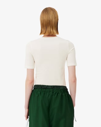 T-shirt Runway em Piqu&eacute; de Seda