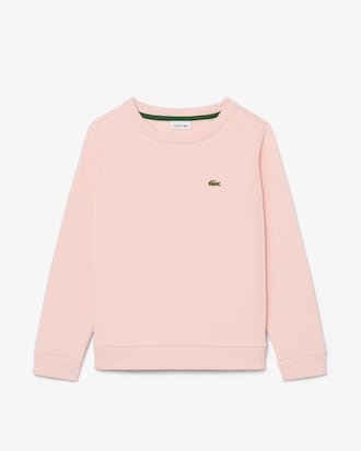 Sweatshirt de Felpa com Gola Redonda unissexo
