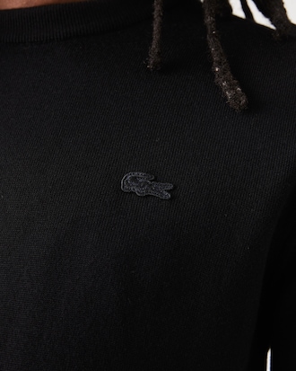 Sweater de Lã Merino com Decote Redondo