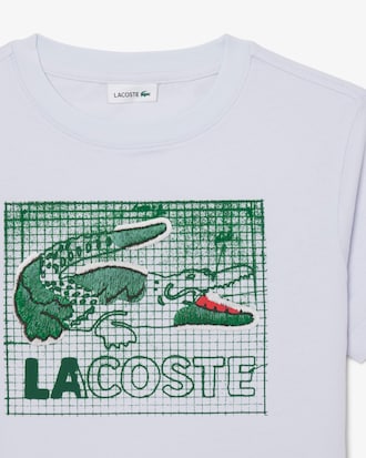 T-shirt de Algod&atilde;o com Estampado Gr&aacute;fico