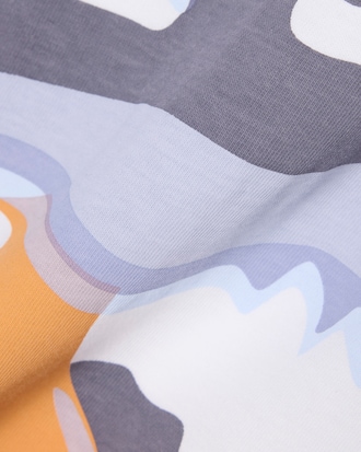 T-shirt de Algod&atilde;o com Estampado de Crocodilo