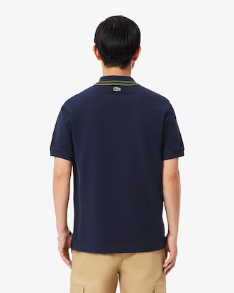 Polo Classic Fit com Emblema &laquo;French Made&raquo;