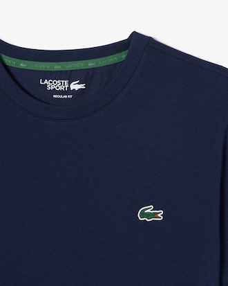 T-shirt Desportiva com Crocodilo Gr&aacute;fico e Tecnologia Ultra-Dry