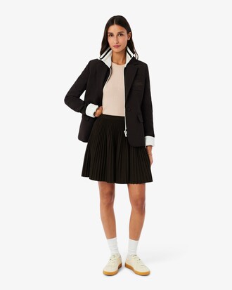 Sweater sem Mangas de L&atilde; Merino em Malha 3D