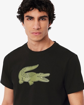 T-shirt Desportiva com Logo XXL e Tecnologia Ultra-Dry