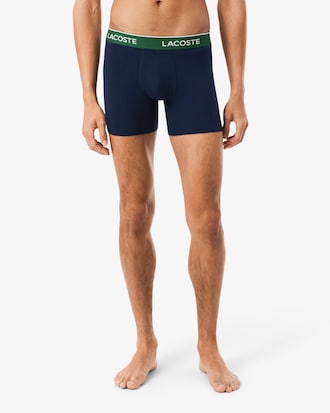 Pack de 3 Boxers de Algod&atilde;o El&aacute;stico