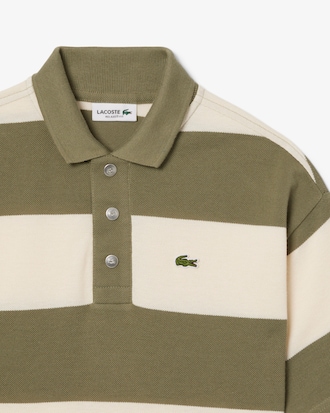 Polo Petit Piqué às Riscas
