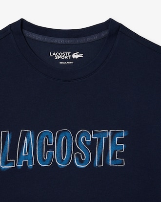 T-shirt Desportiva Estampada com Tecnologia Ultra-Dry