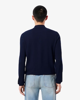 Polo L.12.12 de Manga Comprida Classic Fit