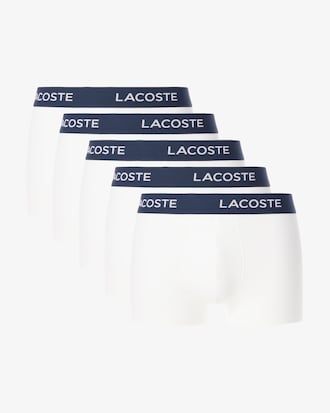 Pack de 5 Boxers de Algod&atilde;o El&aacute;stico