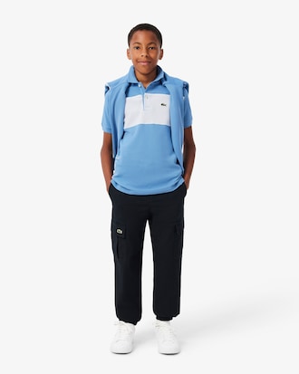 Polo Petit Piqu&eacute; Colorblock