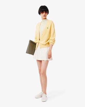 Sweater de Gola Ala em Malha Canelada de L&atilde; Merino