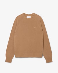 Sweater de L&atilde; Cardada de Malha 3D