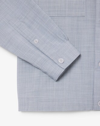 Overshirt Oversize com Mistura de L&atilde;