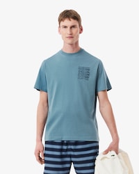 T-shirt Gráfica em Jersey de Algodão