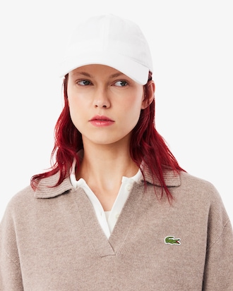 Sweater com Gola de Polo em Malha de Caxemira 3D