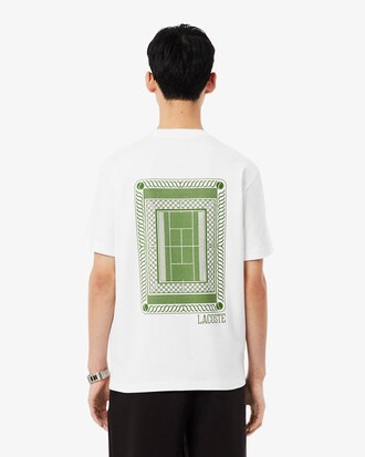T-shirt em Jersey Estampada