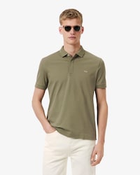 Polo Paris em Piqu&eacute; El&aacute;stico Regular Fit