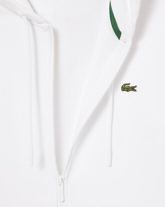 Sweatshirt de Algodão com Fecho Classic Fit