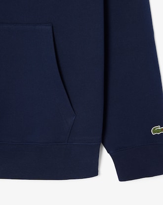 Camisola com capuz com Marca Gravada em Relevo