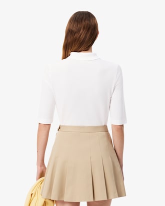Polo L.12.D com Manga a 3/4 Slim Fit
