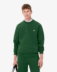 Sweatshirt de Felpa com Gola Redonda