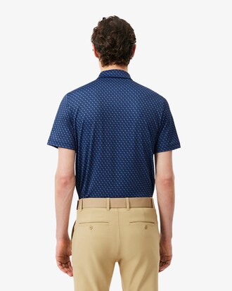 Polo de Golfe Regular Fit Estampado