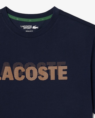 T-shirt Desportiva com Estampado Gr&aacute;fico e Tecnologia Ultra-Dry