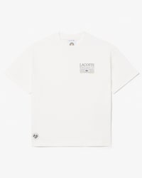 T-shirt com Estampado Edi&ccedil;&atilde;o Roland-Garros