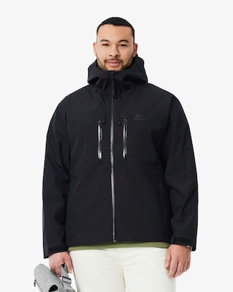 Parka com Capuz Corta-Vento e Impermeável