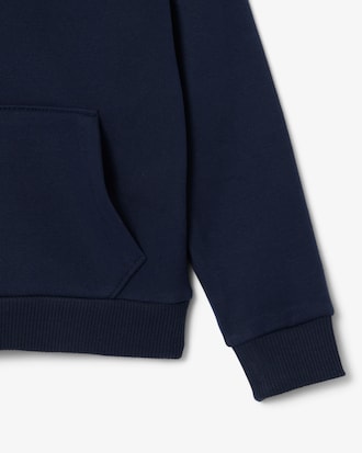 Camisola com Capuz em Felpa com Bolso Canguru unissexo