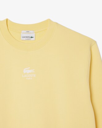 Sweatshirt de Felpa Estampada