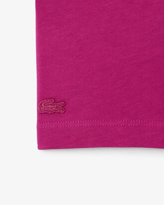 T-shirt Oversize de Algod&atilde;o com Emblema