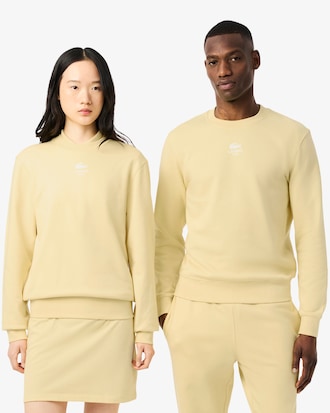 Sweatshirt de Felpa Estampada