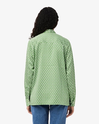 Camisa Regular Fit com Colarinho Remov&iacute;vel