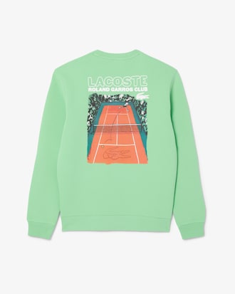 Sweatshirt em Piqué Edição Roland-Garros