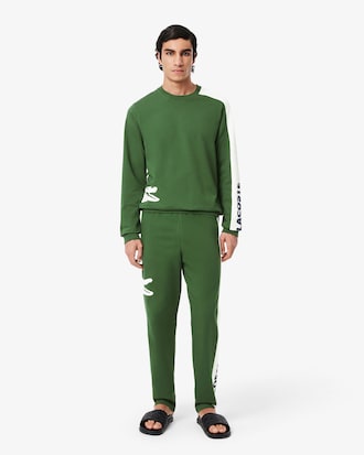Sweatshirt Loungewear de Felpa Estampada