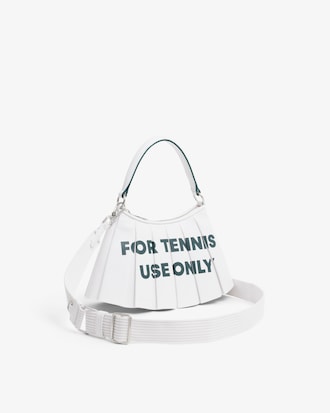 Mala Lenglen Runway em Pele de Tamanho Pequeno