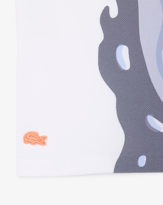 Polo de Algod&atilde;o Estampado