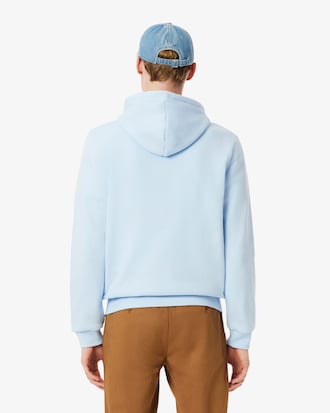 Hoodie em Felpa com Fecho