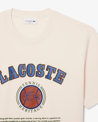 T-shirt de Algod&atilde;o com Estampado