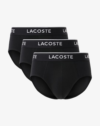 Pack de 3 Cuecas com Logótipo em Algodão Liso