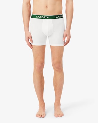 Pack de 3 Boxers de Algod&atilde;o El&aacute;stico