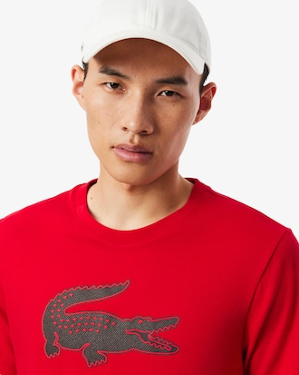 T-shirt Desportiva com Logo XXL e Tecnologia Ultra-Dry