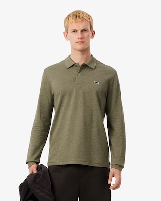 Polo L.12.12 de Manga Comprida Classic Fit