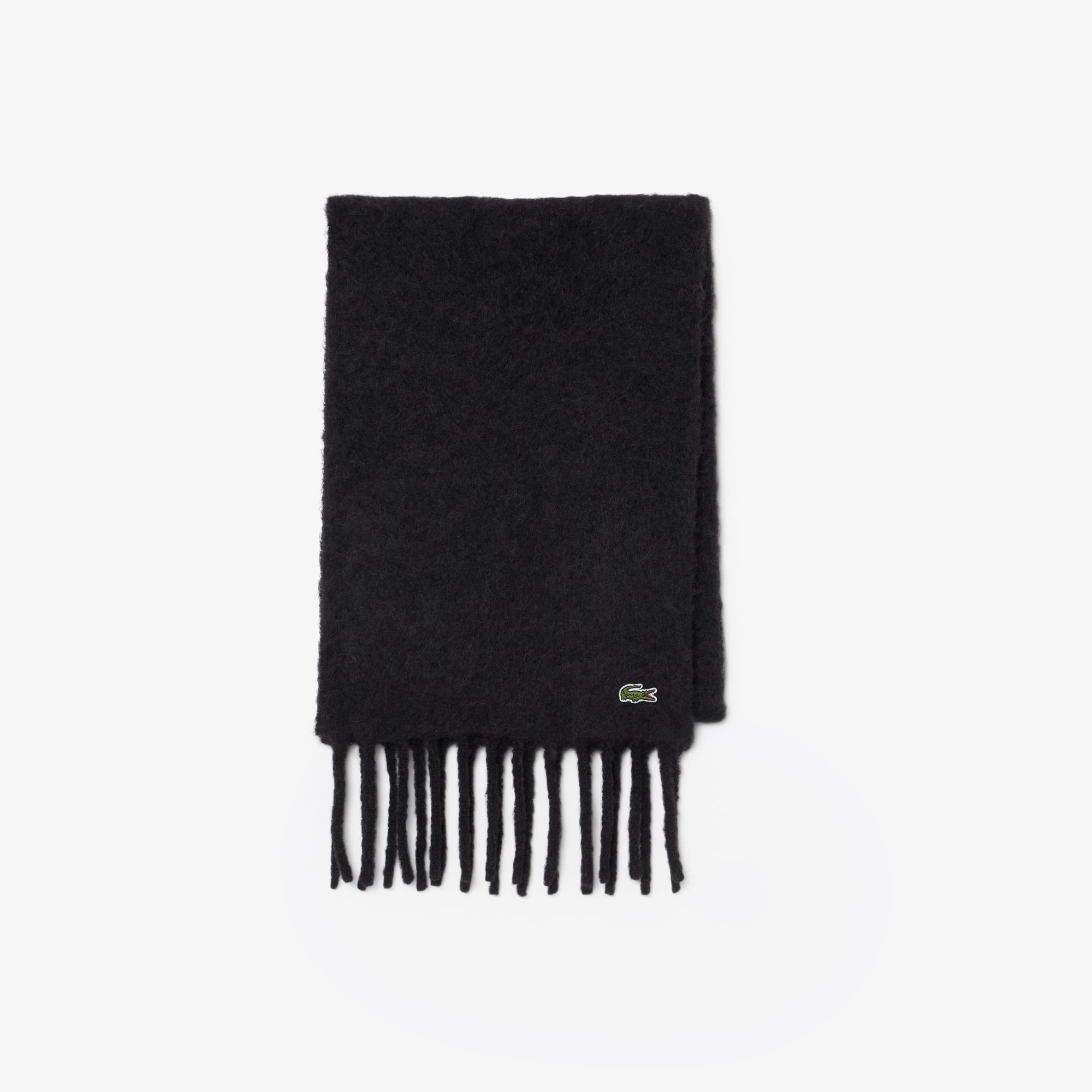 Cachecol de Lã de Alpaca com Franjas - Men's Scarves & Gloves