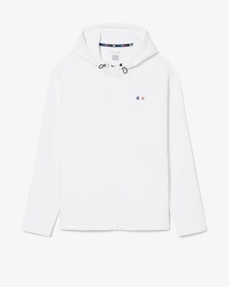 Sweatshirt com Fecho Equipa de T&eacute;nis Francesa