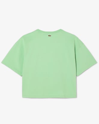 T-shirt de Algodão com Logo